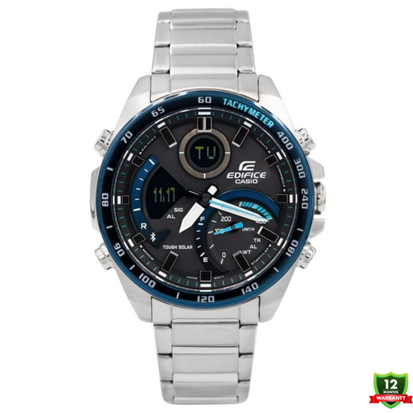 EDM-1012578 N91 EDI_FICE Silver Black Blue Dial Watch.