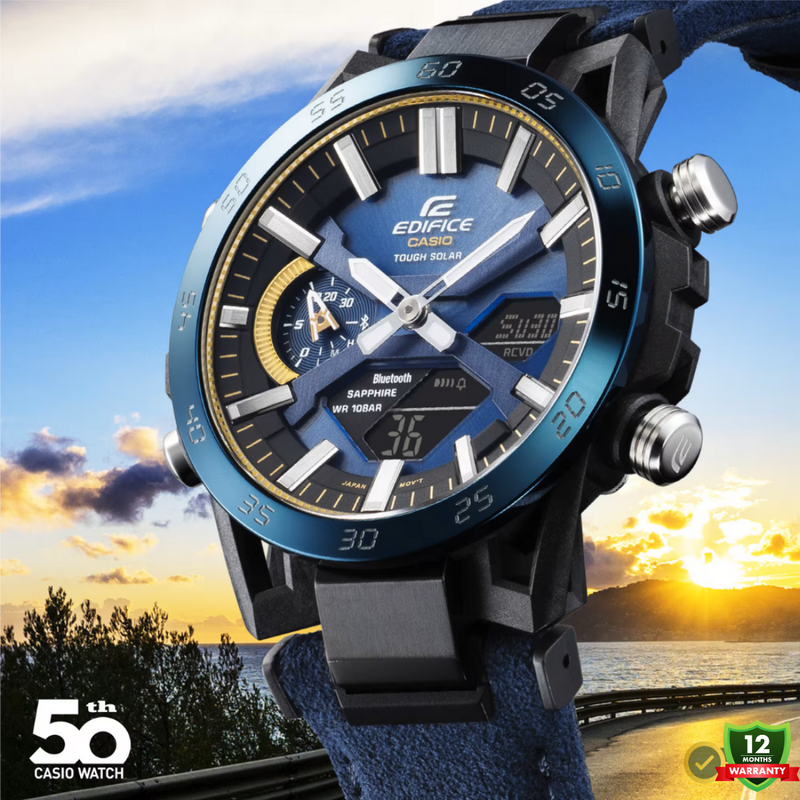 EDB-10125782 N91 Blue Honda Dial Watch.
