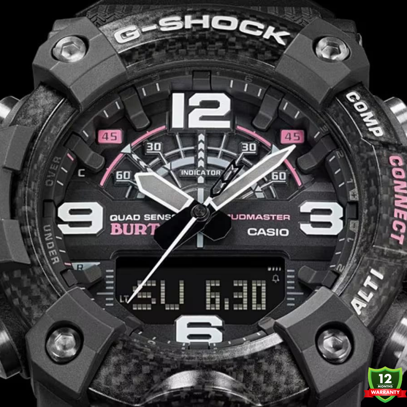 AMR-10125892 N91 Mud Master White Black Solar Watch.